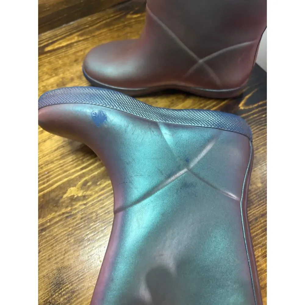 Hunter Purple Shimmer Rain Boots‎ Girls Size 11